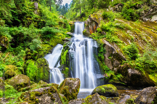 Fototapeta Naklejka Na Ścianę i Meble -  Triberg Falls, one of the highest waterfalls in Germany