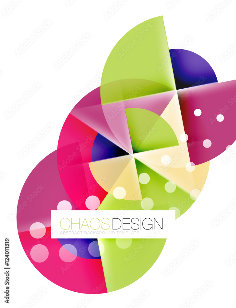 Dotted circles, abstract background Dotted circles, abstract background