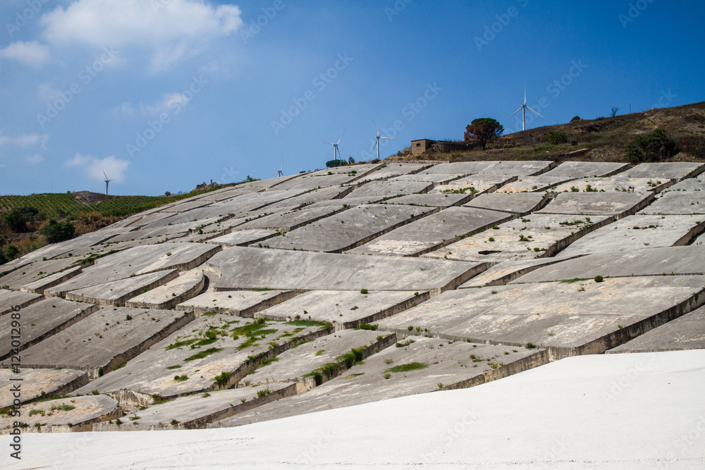 Gibellina, destroyed by earthquake in 1968, is now known for artistic work of Alberto Burri Gibellina, destroyed by earthquake in 1968, is now known for artistic work of Alberto Burri
