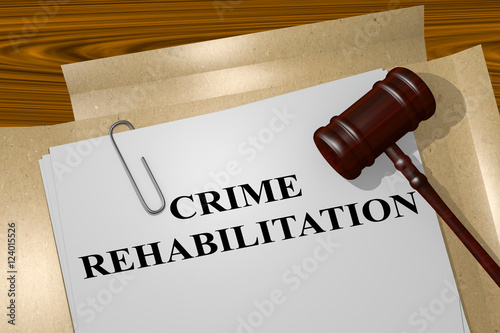 Crime Rehabilitation concept