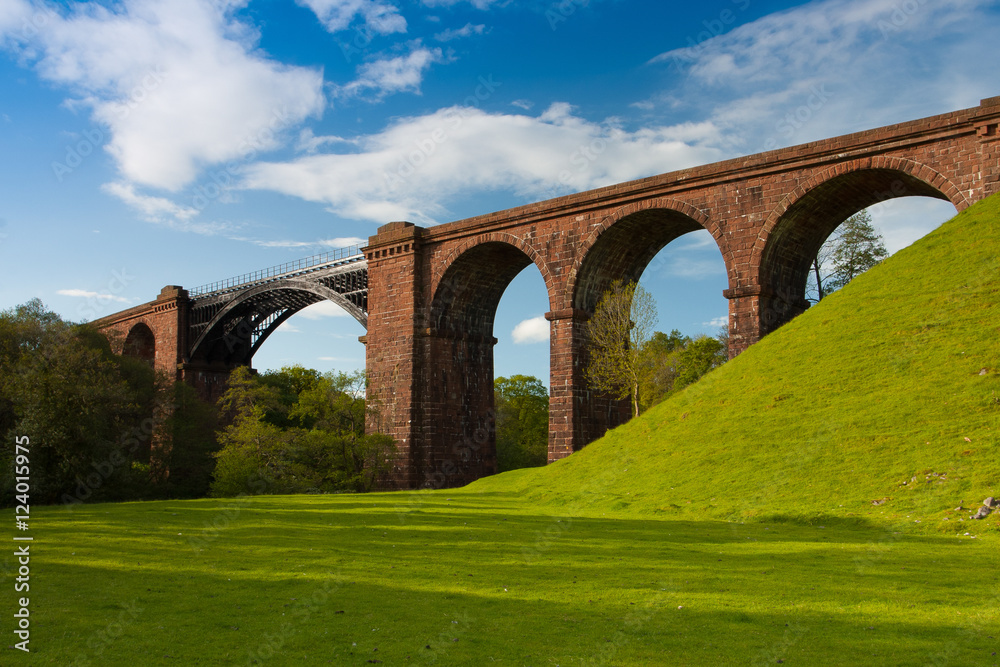 Lune viaduct  in Yorkshire Dales National Park, Great Britain