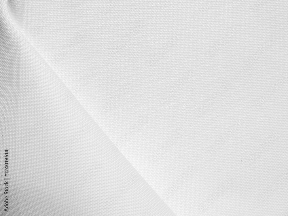White fabric texture or background White fabric texture or background