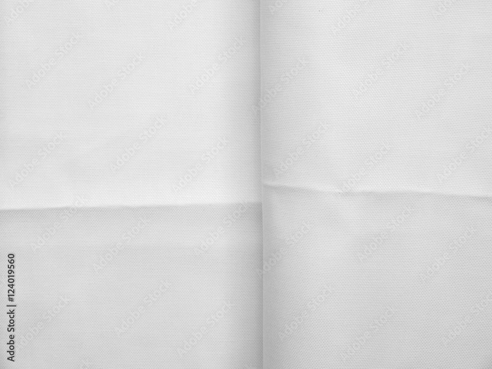 White fabric texture or background White fabric texture or background