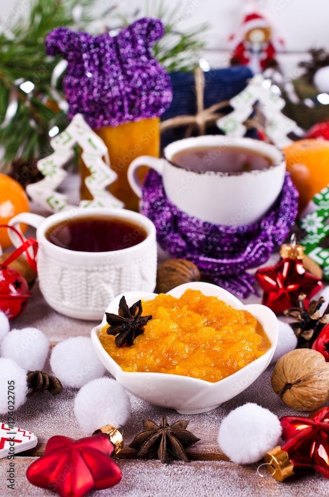Jam of oranges Jam of oranges