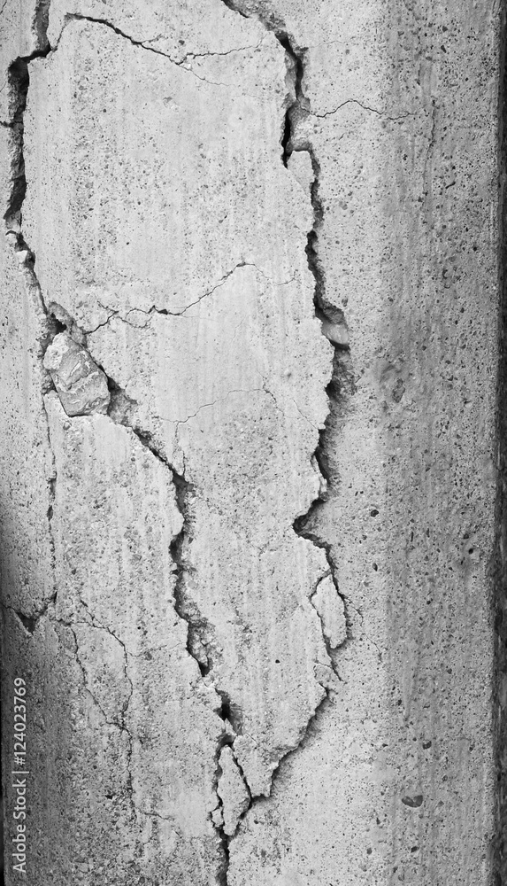 Obraz premium crack wall