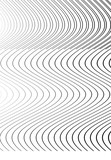 Abstract Striped Seamless Pattern . Black and White Stripes . Wave Stripes . Vertical Curved Lines