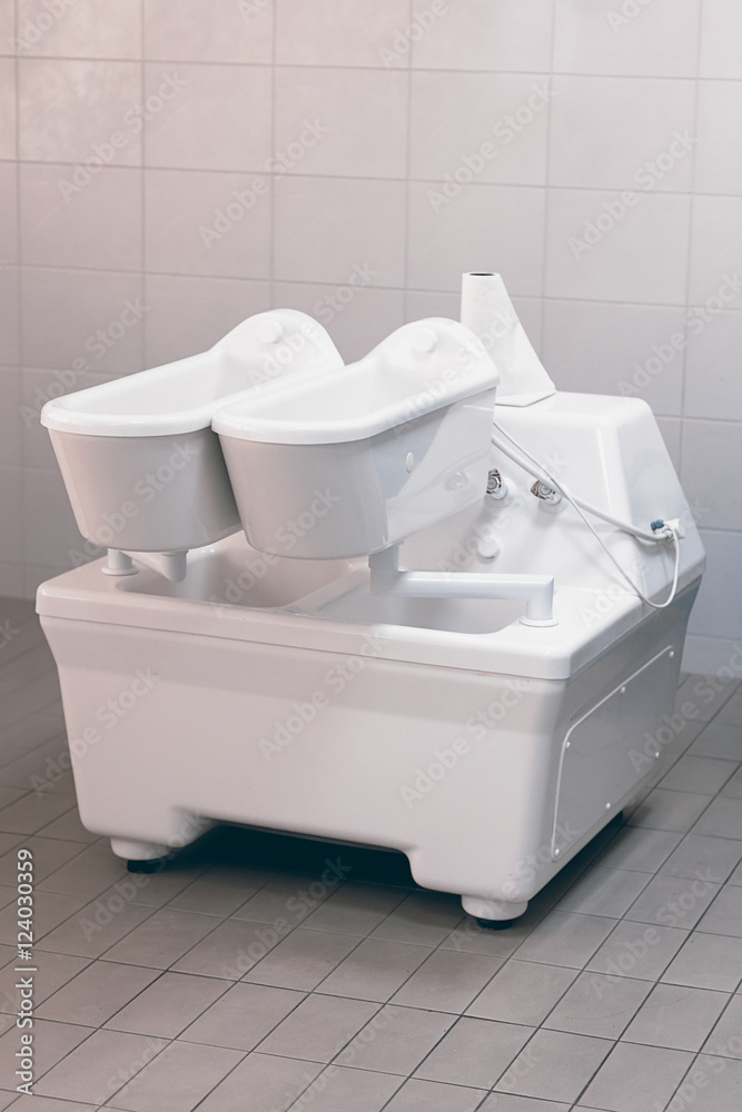 Electrotherapy. Therapy tub. Galvanic bath tub. Stock Photo | Adobe Stock