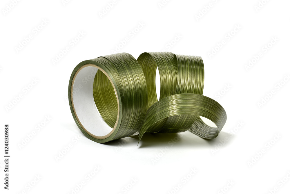 Bobbin of aspidistra ribbon - materials and tools for floristics Bobbin of aspidistra ribbon - materials and tools for floristics