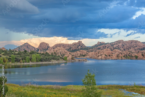 Monsoon Storm Clouds Over Watson lake