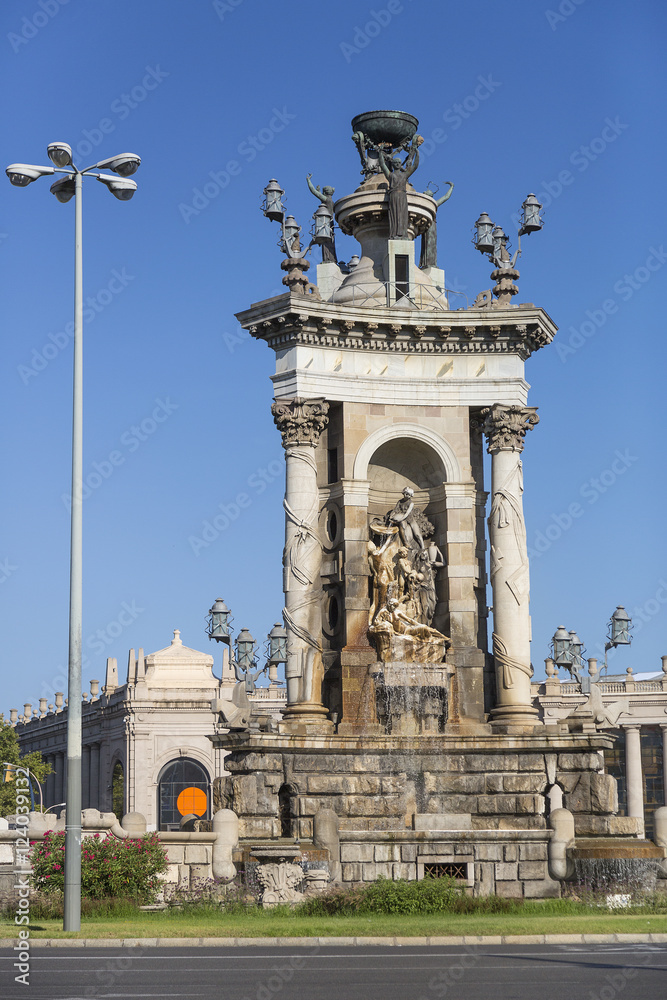 Obraz premium Plaza of Spain in Barcelona