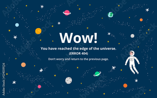 Space error page