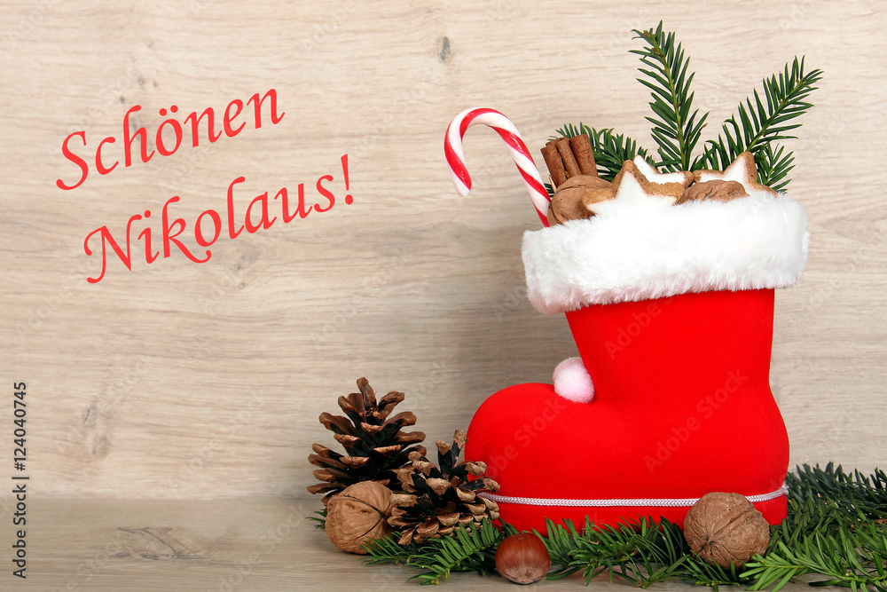 Schönen Nikolaus! Stock Photo Adobe Stock