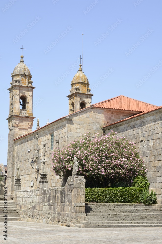 Church of San Benito in Cambados, Galicia, Spain