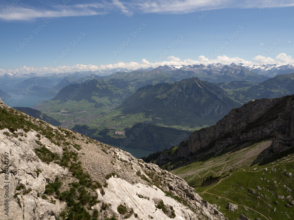 vistas desde el monte Pilatus en Lucerna, Suiza, en el verano de 2016 OLYMPUS DIGITAL CAMERA