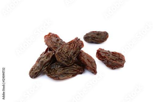 Wallpaper Mural Sweet dried raisins isolated with white background Torontodigital.ca