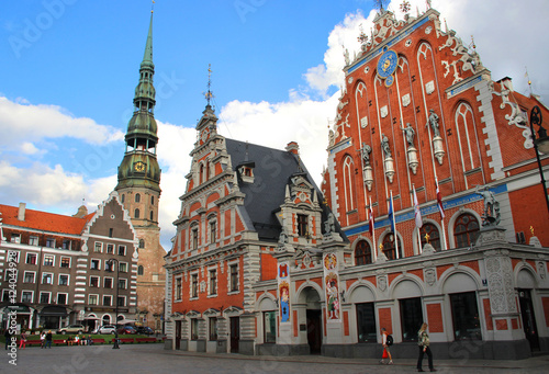 Beautiful view of Riga, Latvia