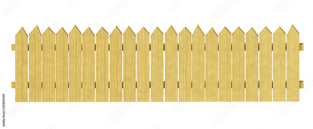 Decorative wooden garden fencing. Decorative wooden garden fencing.