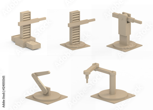 Articulated robot types photo