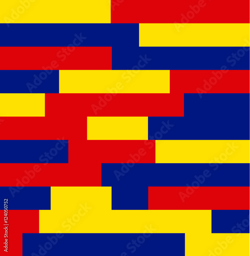 Abstract background rectangles of various colors