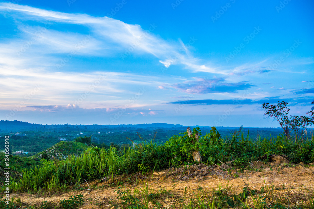 Sky and clouds landscape Sky and clouds landscape