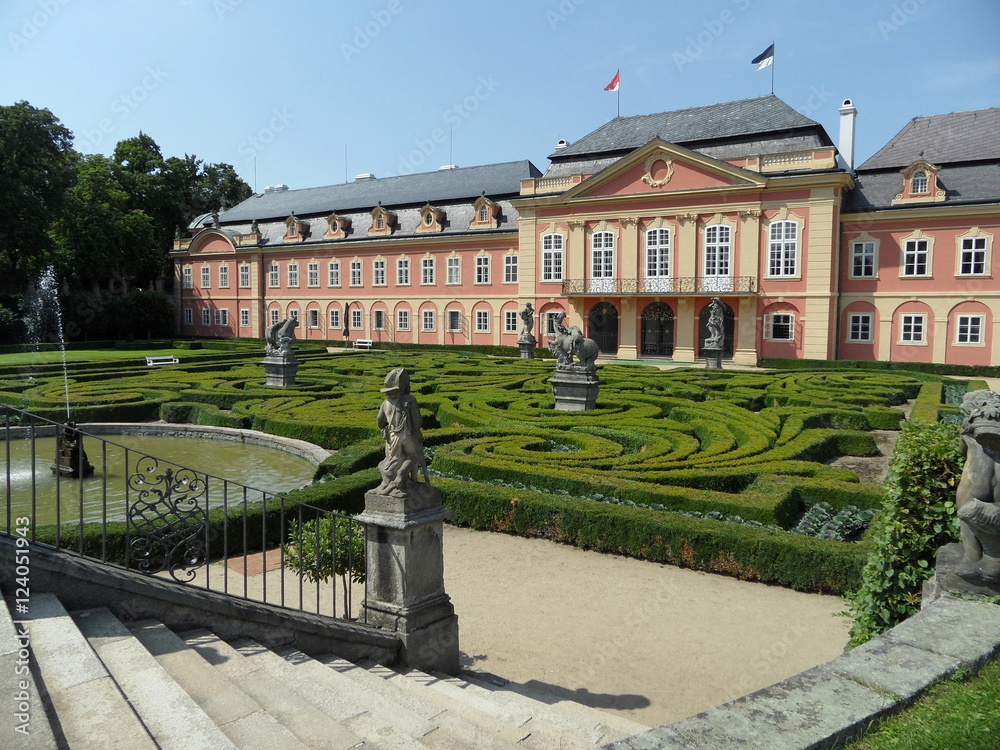 Obraz premium Dobris castle, Czech republic