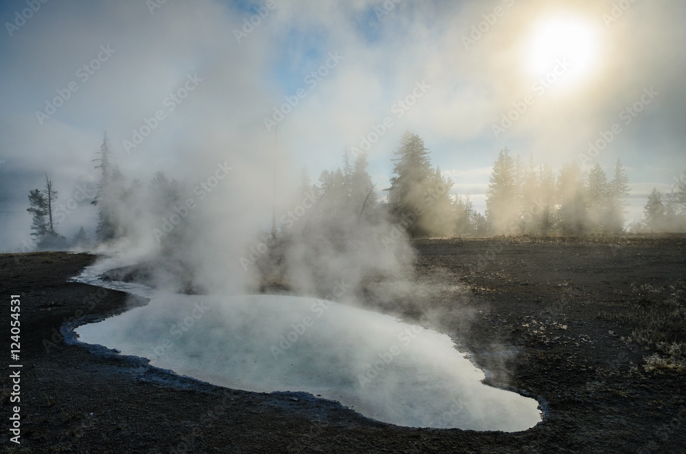 Obraz premium Yellowstone National Park