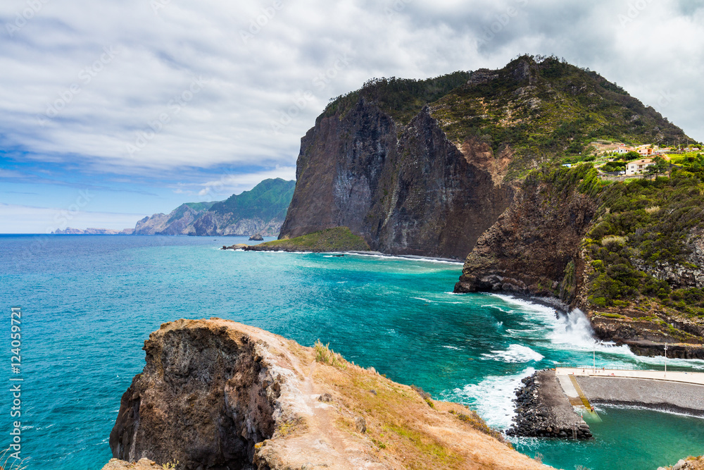 North Coast scenery, Madeira, Portugal