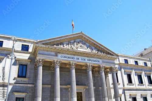 Congress of Deputies in Madrid, Spain