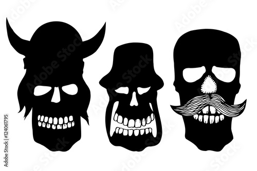 Collection of skulls