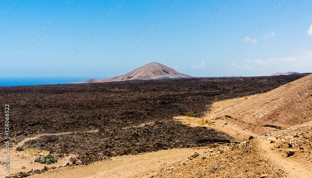 Volcanic area of Lanzarote