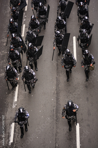 Police and repression in 2014's world cup, Brazil