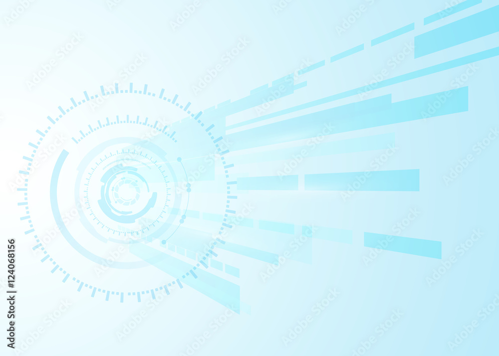 vector background abstract technology communication concept,futuristic background, techno circle