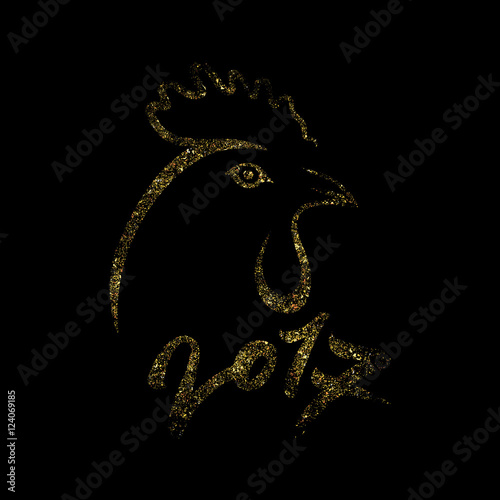 Gold cock.