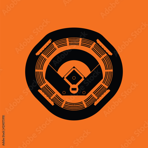 Baseball stadium icon