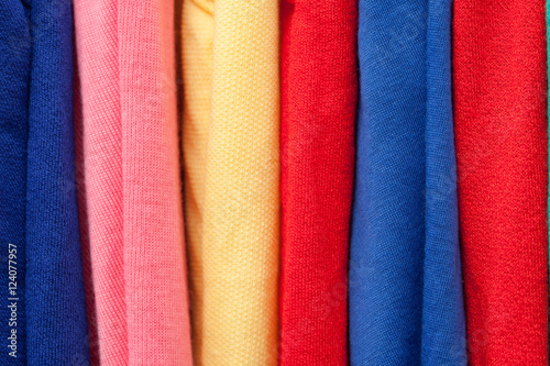 Fabric in Different Colors.