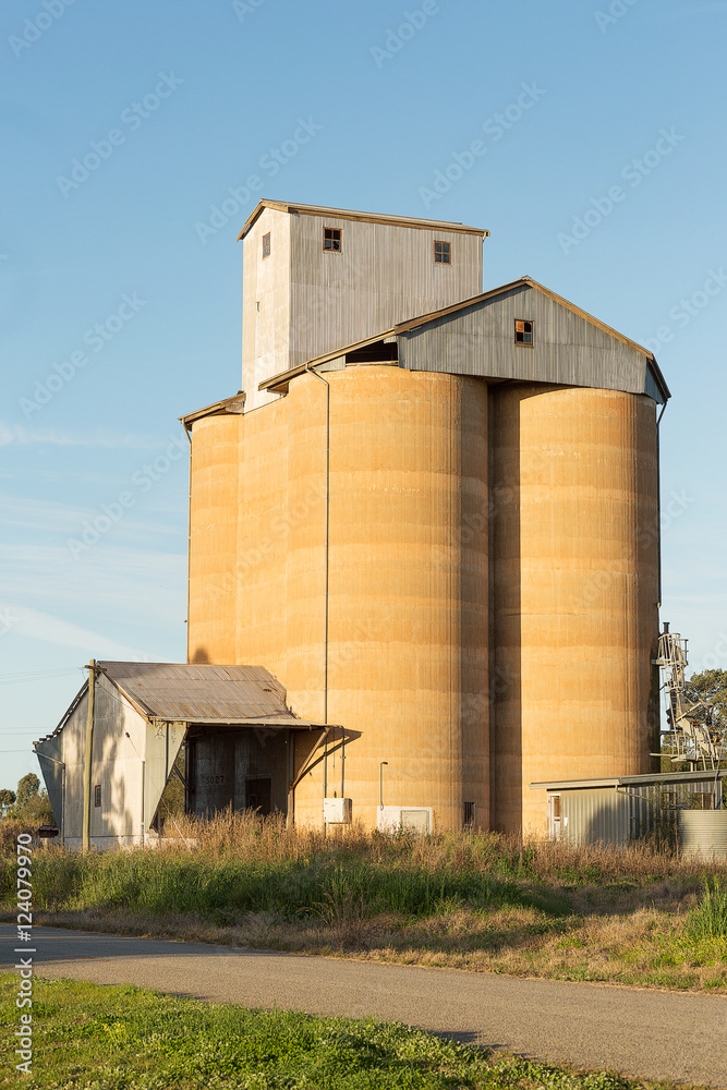 Grain Silos Newell Highway NSW