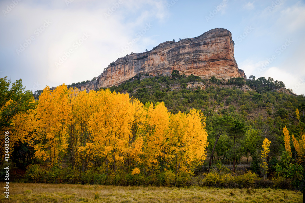 Autumn colors in Cuenca, Spain