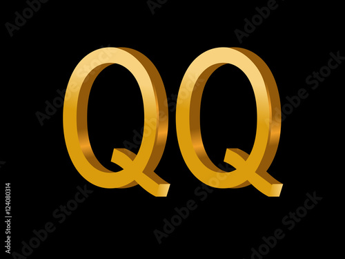 QQ Initial Logo for your startup venture