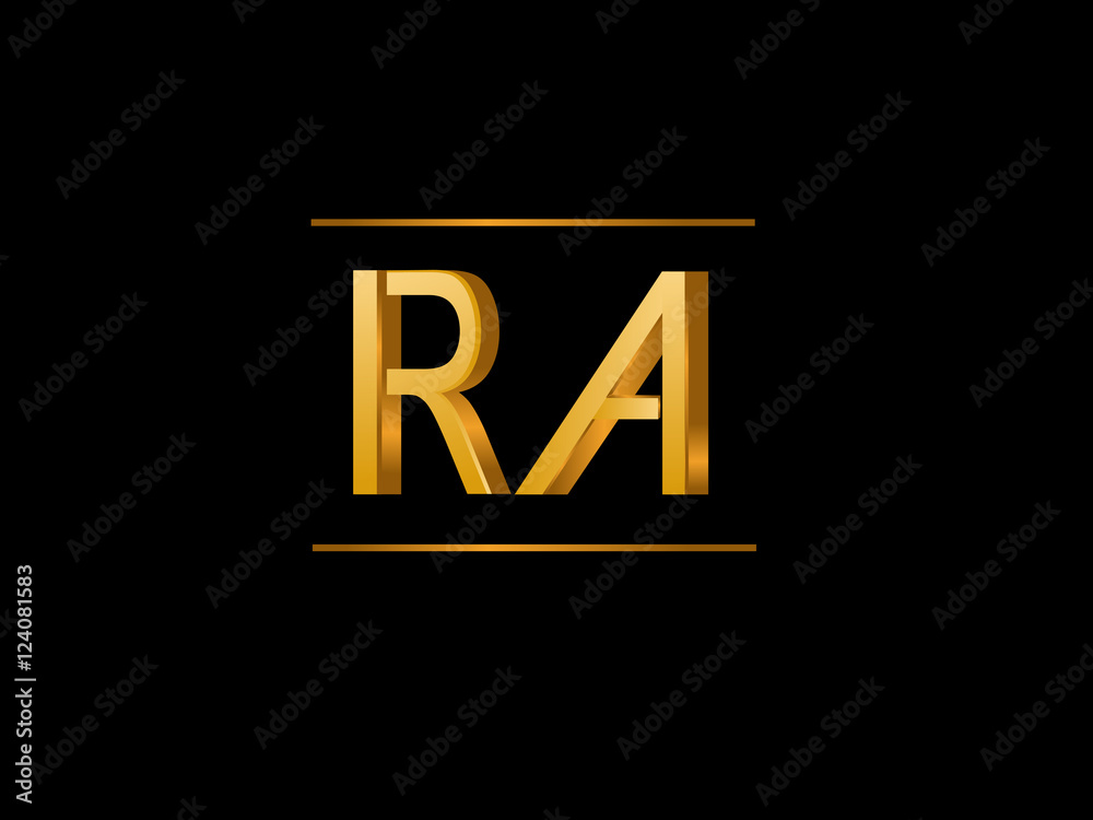 RA Initial Logo for your startup venture RA Initial Logo for your startup venture
