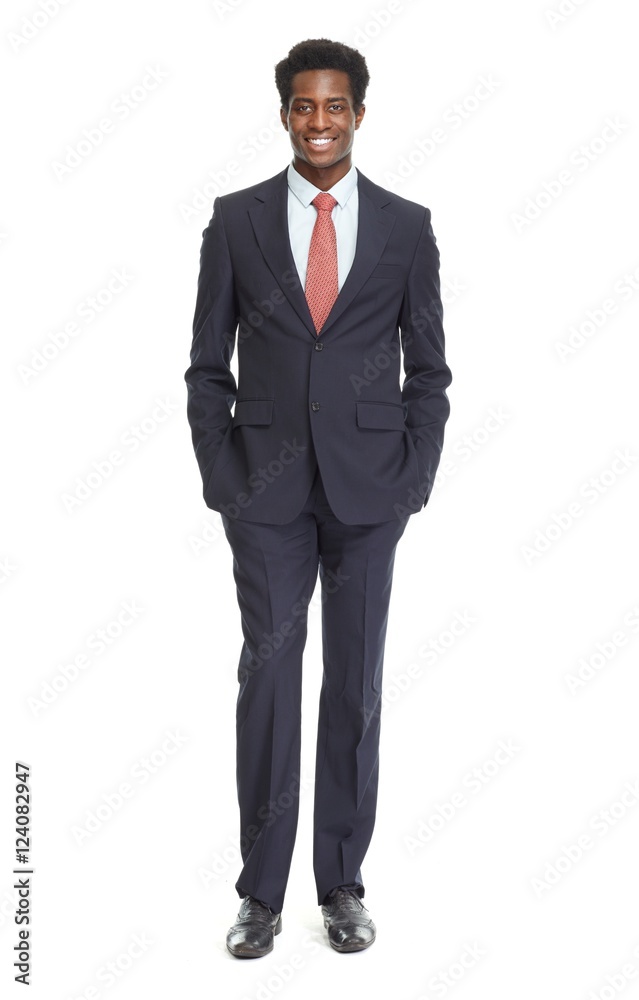 African-American businessman. African-American businessman.