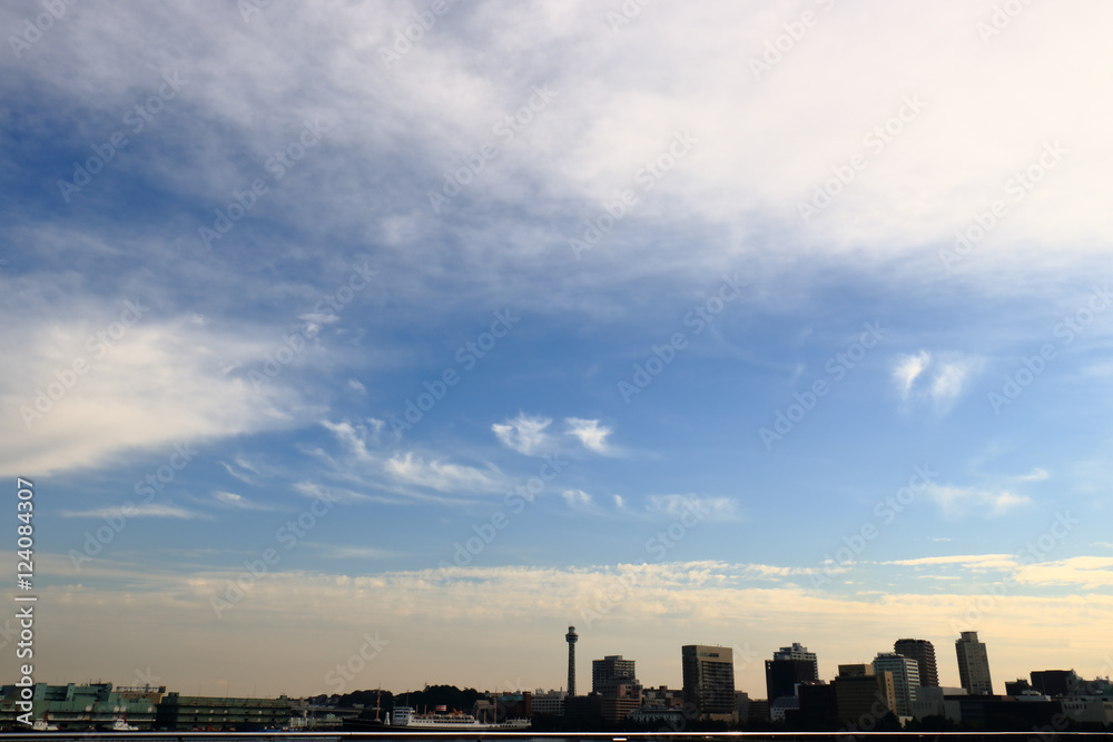 横浜みなとみらいの風景