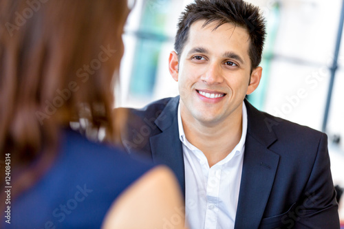 Businessman at the office