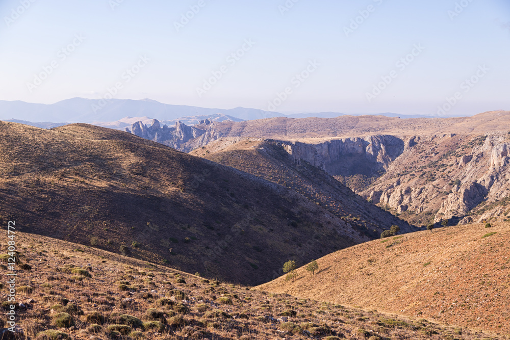 calcena rocks in moncayo, zaragoza mountain, Aragon Spain