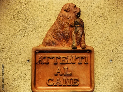 Attenti al cane photo