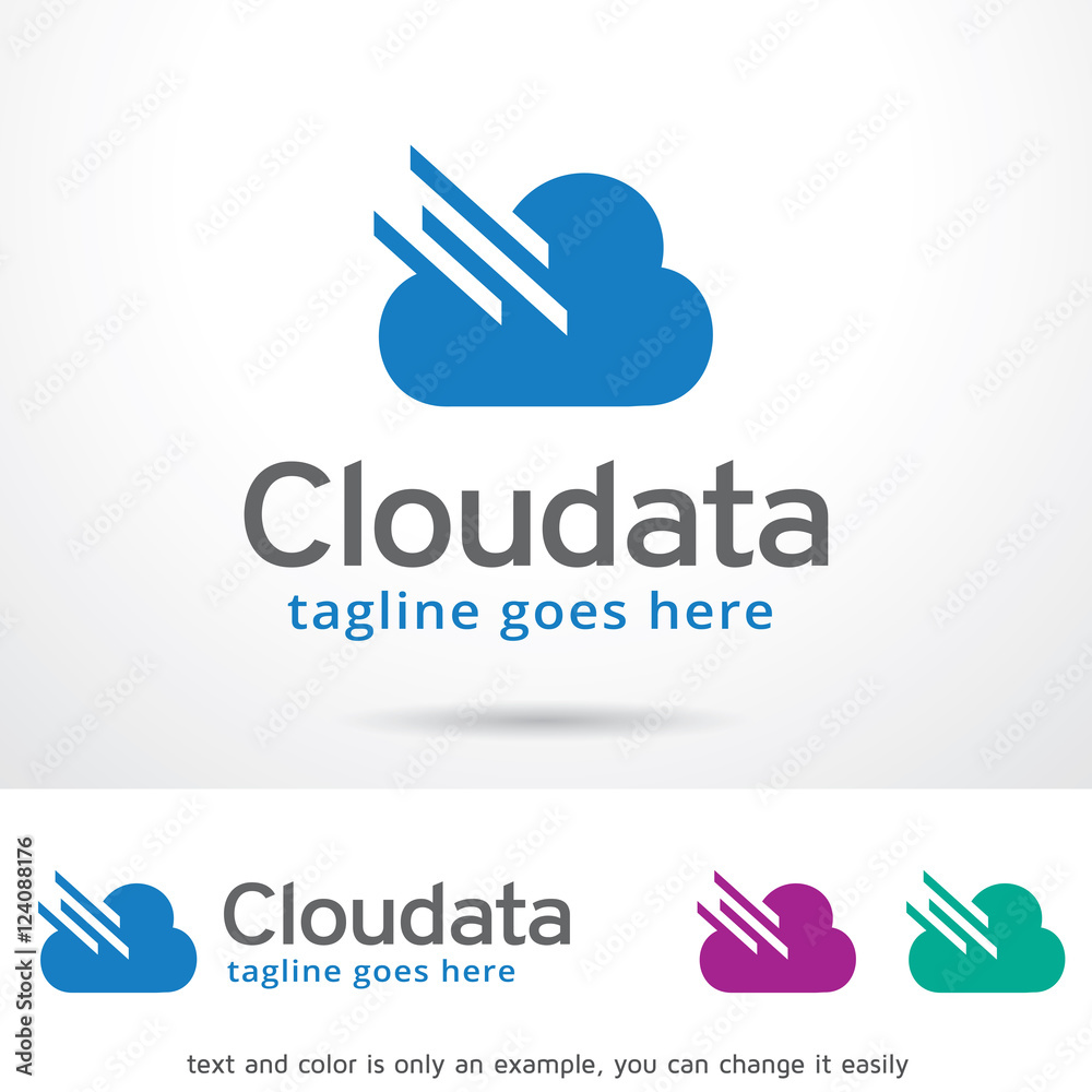 Cloud Data Logo Template Design Vector Cloud Data Logo Template Design Vector