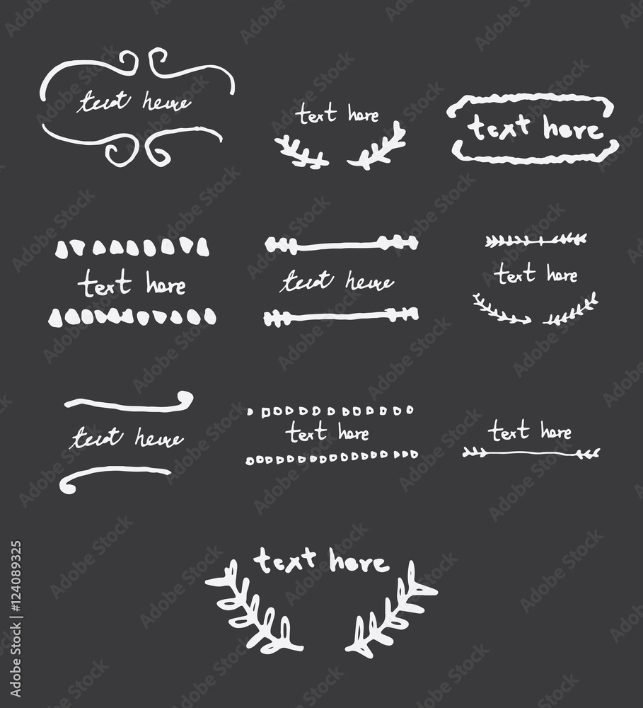 Doodle sketch hand-drawn logo and branding.vector illustration Doodle sketch hand-drawn logo and branding.vector illustration