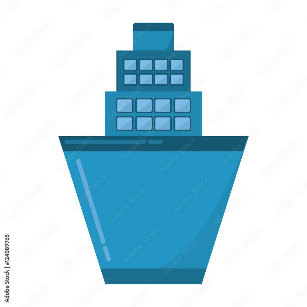 cruise ship transport isolated icon vector illustration design cruise ship transport isolated icon vector illustration design