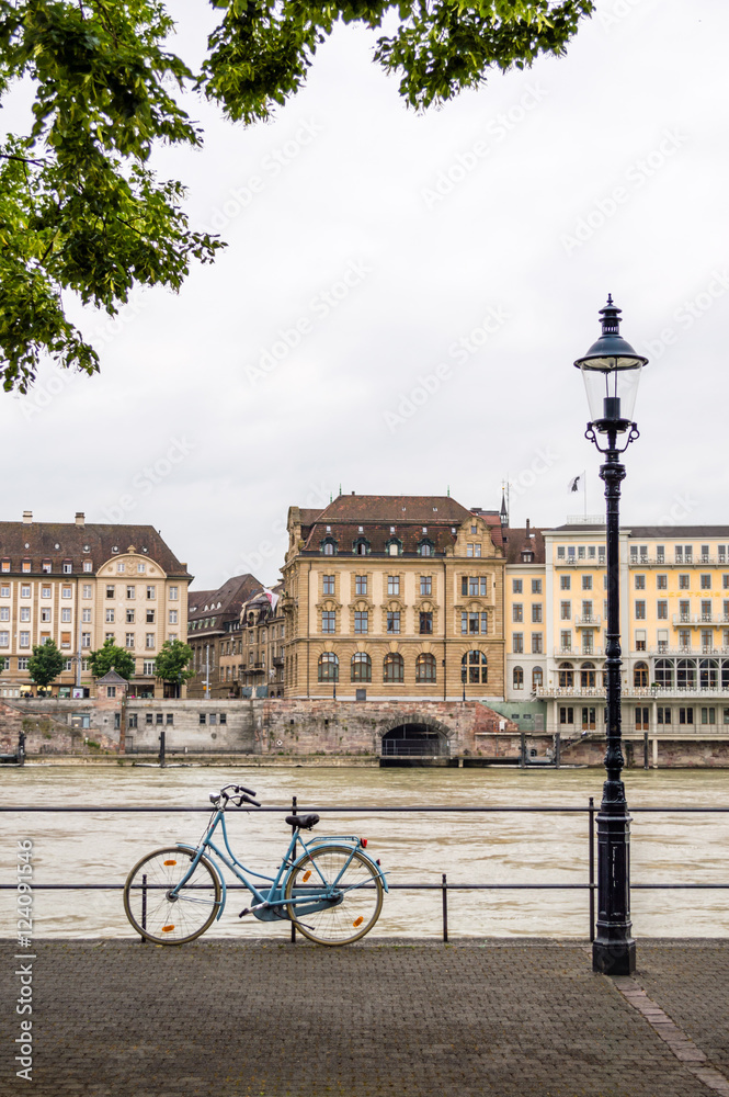 Obraz premium Basel seafront, Switzerland