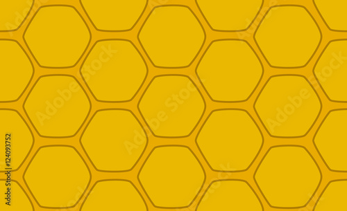 Honeycomb vector seamless pattern