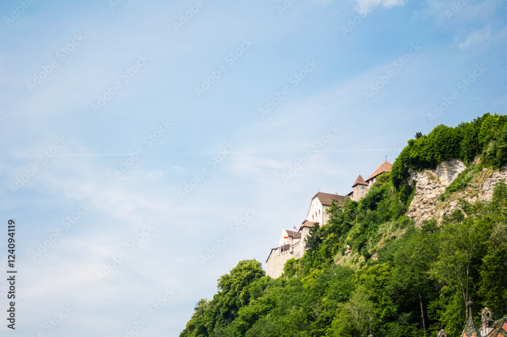 Naklejka premium Vaduz Castle, Liechtenstein